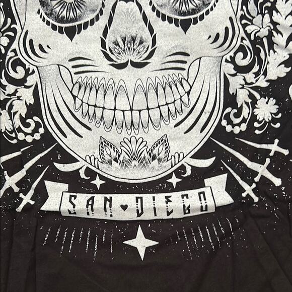 Pierce the Veil Black Skull Graphic Tee, Size XL, New Without Tags - Picture 4 of 7